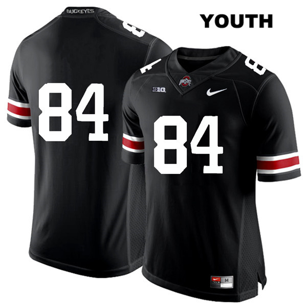 Ohio State Buckeyes Youth Brock Davin #84 White Number Black Authentic Nike No Name College NCAA Stitched Football Jersey BP19A45GJ